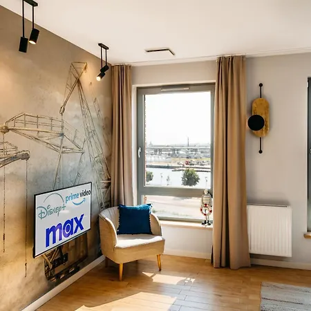 Daire River's Touch Grand Z Widokiem Na Odre Szczecin